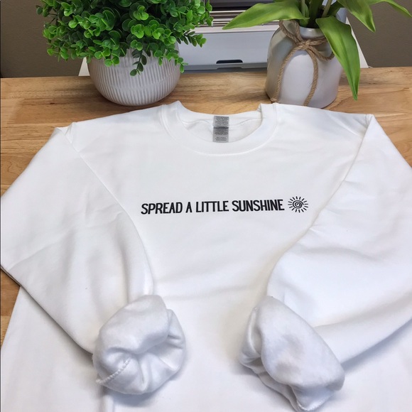 SPREAD A LITTLE SUNSHINE Unisex Adult Crewneck Sweatshirt - Various - Picture 10 of 12